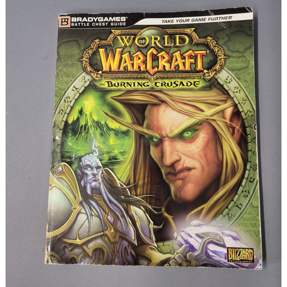 World‎ of Warcraft Burning Crusade Battle Chest Guide Book BradyGames Blizzard